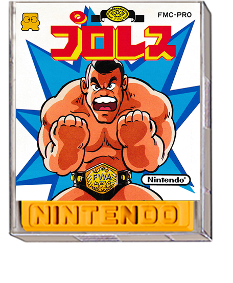 Pro Wrestling: Famicom Wrestling Association box art for Famicom Disk System
